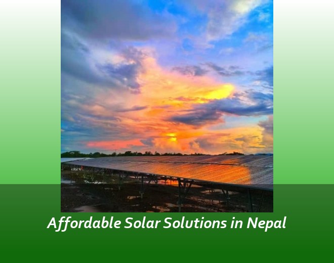 Affordable Solar Solutions in Nepal